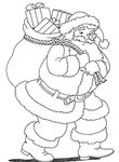 coloriage enfant Noel